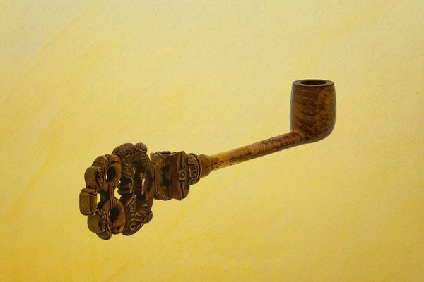 Photograph Michel Bochet Merand Cle A Pipe on One Eyeland