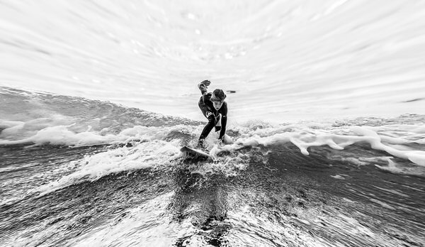 Photograph Pedro Messias Surfing In A Bottle on One Eyeland