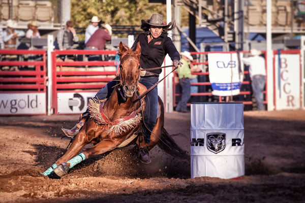 Photograph Mickey Strider Barrel Racer on One Eyeland