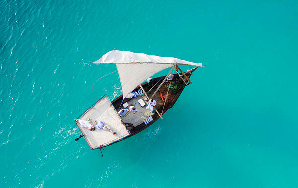 Photograph Andrew Morgan Dhow Wedding on One Eyeland