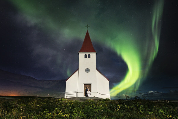 Photograph Vinny Labella Northern Lights In Iceland on One Eyeland