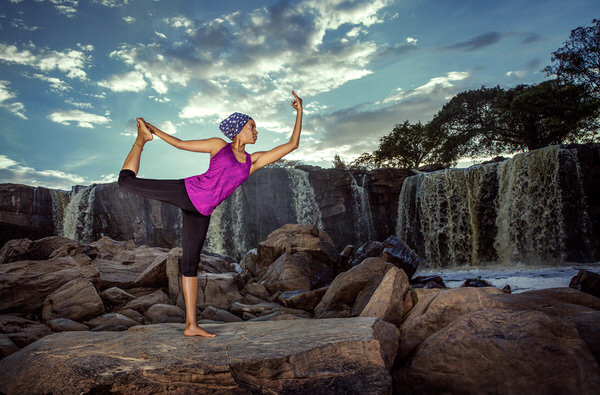 Photograph Patrick Kamau Yoga With Kui on One Eyeland