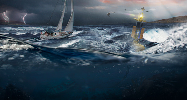 Photograph Jacob Muller Marine Detection Storm on One Eyeland