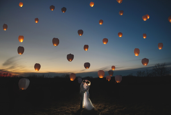 Photograph Amanda Basteen Lanterns At Sunset on One Eyeland