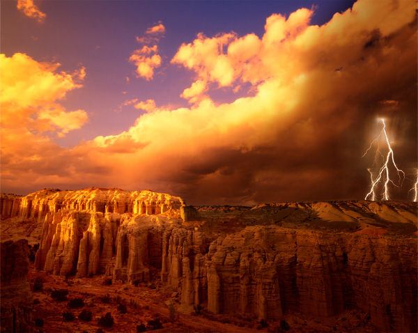 Photograph Robb Scharetg Storm Over Abique on One Eyeland