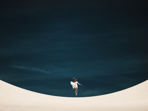 Photograph Donatas Ufo Walking On The Moon on One Eyeland