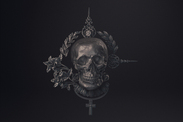 Photograph Samuka Marinho Skullture on One Eyeland