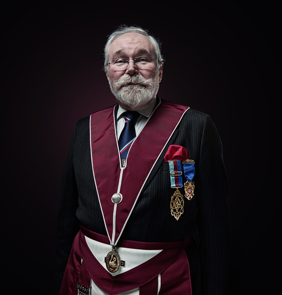 Photograph Charlie Surbey Freemason on One Eyeland