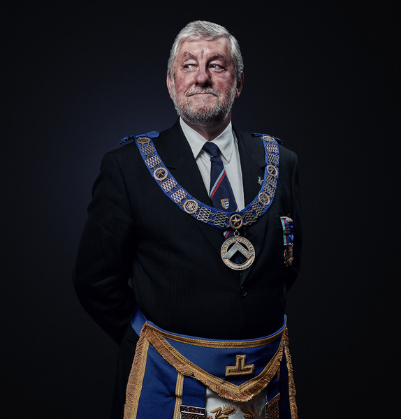 Photograph Charlie Surbey Freemason on One Eyeland