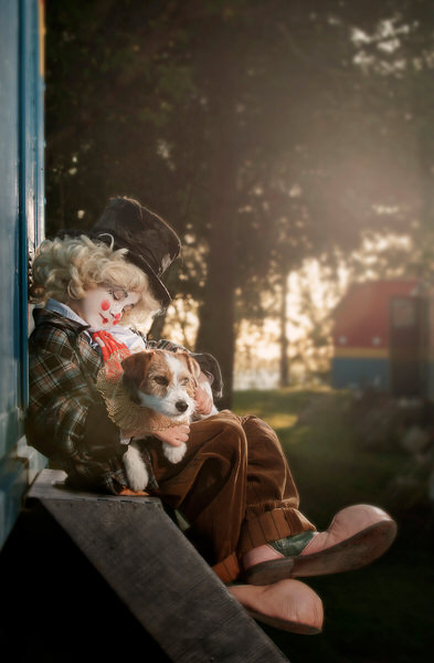Photograph Suvi Roiko The Clown on One Eyeland