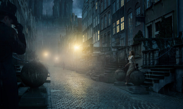 Photograph Przemyslaw Koch Dark Alley on One Eyeland