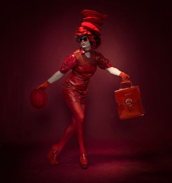 Photograph Peter Kemp Red on One Eyeland