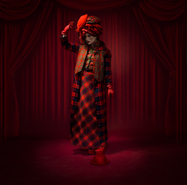 Photograph Peter Kemp Clown on One Eyeland