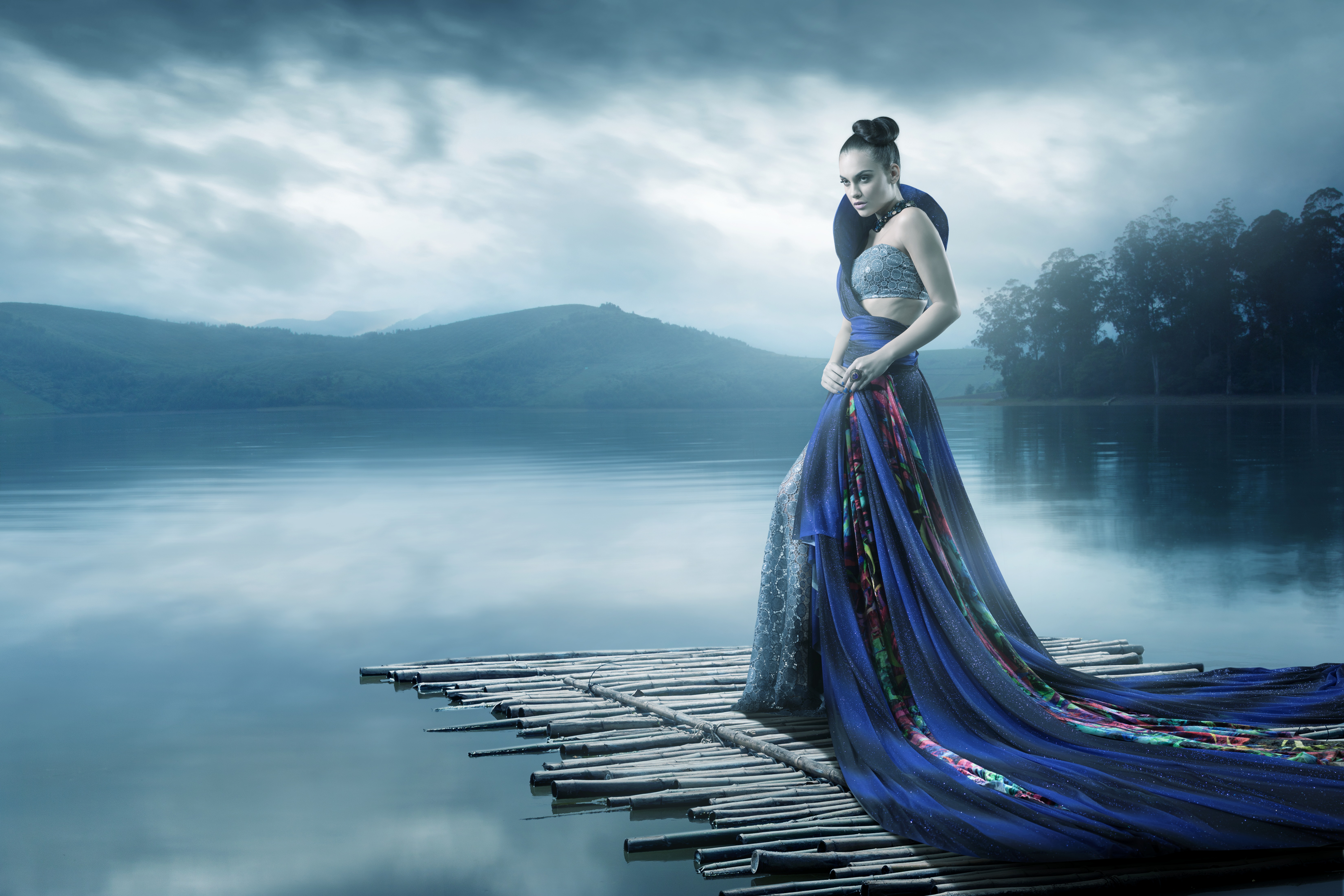 Photograph Arun Mathew When Fashion Meets Nature on One Eyeland