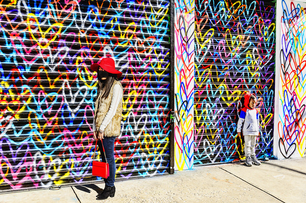 Photograph Mitchell Funk Color Wall Nyc on One Eyeland