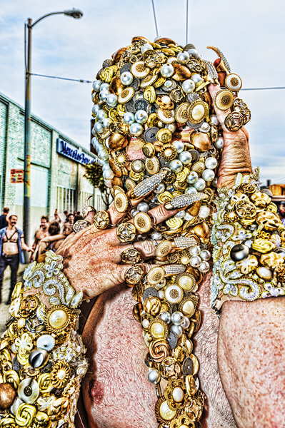 Photograph Mitchell Funk Jewelry Head on One Eyeland
