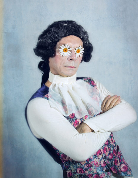 Photograph Svetlana Melik Nubarova Portrait With Camomiles on One Eyeland
