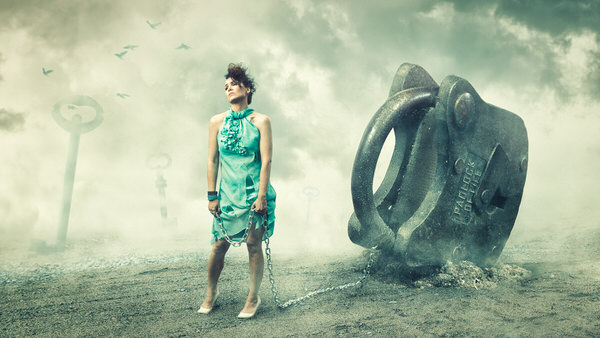 Photograph Juhamatti Vahdersalo Padlock Of Life on One Eyeland