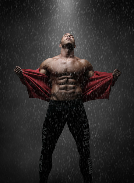 Photograph Ddiarte Ddiarte He Is In The Rain on One Eyeland