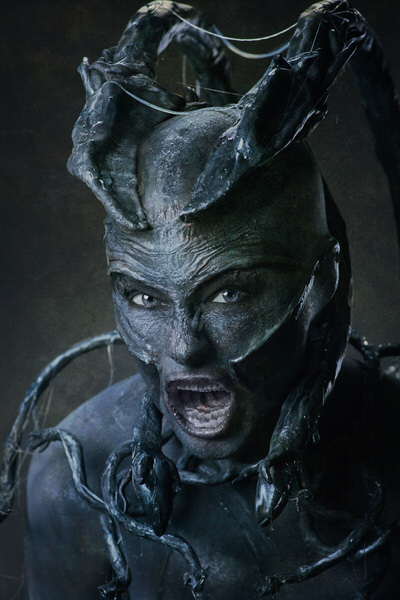 Photograph Quality Pixels Alien on One Eyeland