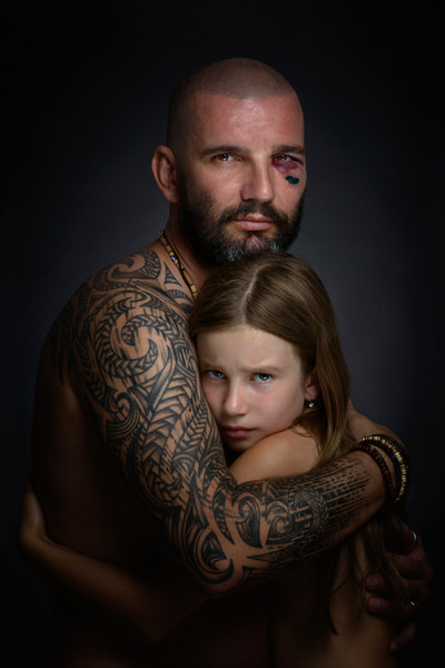Photograph Katarina Grajcarikova Daddy And Daughter on One Eyeland