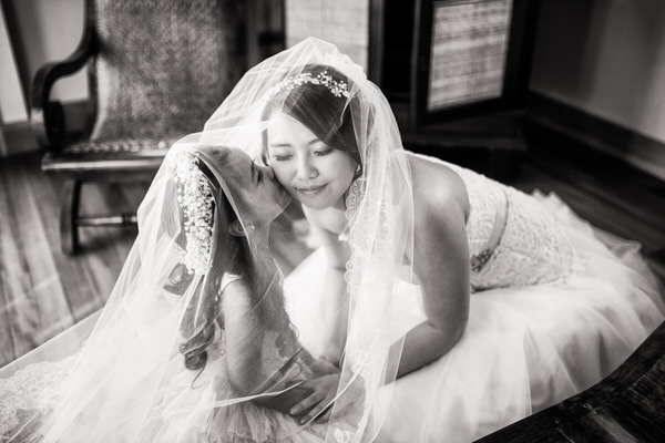 Photograph Vicens Forns Bride And Girl on One Eyeland