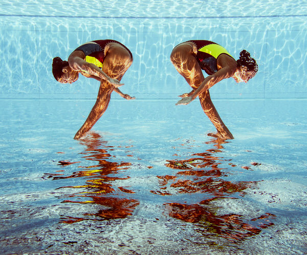 Photograph Camilo Diaz Synchronised Swimming Olympic Games 2016 on One Eyeland