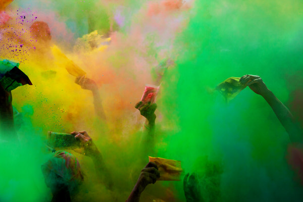 Photograph Mark Benham Colour Storm on One Eyeland