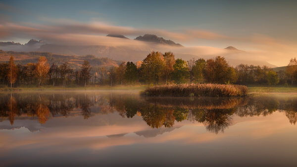 Photograph Peter Svoboda Autumn By The Lake on One Eyeland