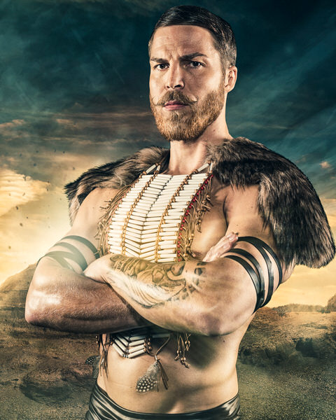 Photograph Juhamatti Vahdersalo Gladiator Jere Tiihonen on One Eyeland