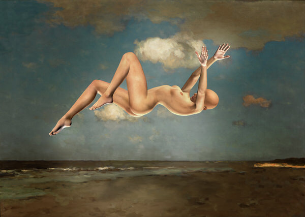 Photograph Patrizia Burra Floating Woman Iii on One Eyeland