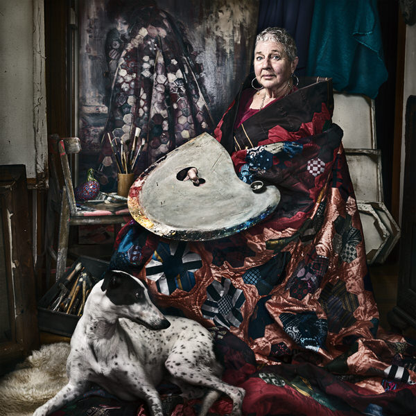 Photograph Keren Dobia The Artist on One Eyeland