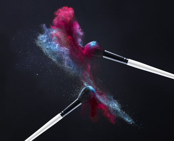 Photograph Mark Mawson Make Up Explosion on One Eyeland