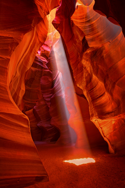 Photograph Brian Adamson Light Beam on One Eyeland