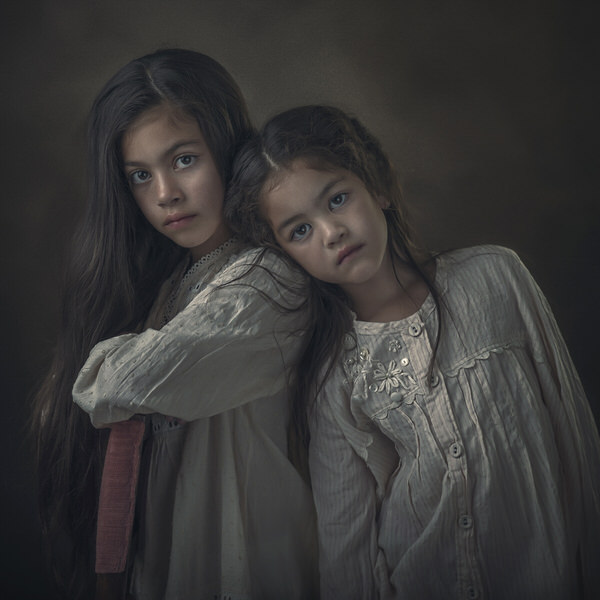 Photograph Ewa Cwikla Sisters on One Eyeland