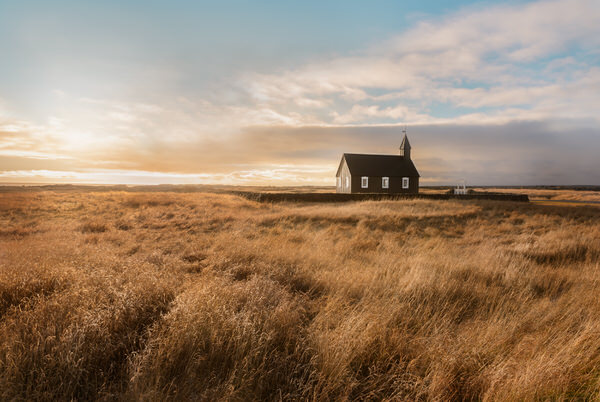 Photograph Dani Vottero Black Church on One Eyeland