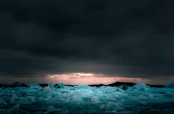 Photograph Dani Vottero Jokulsarlon Lagoon on One Eyeland