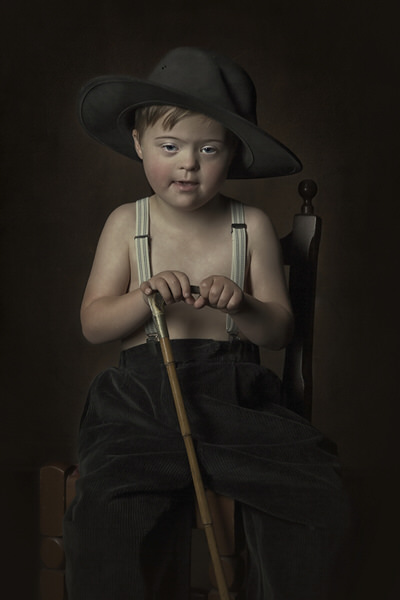 Photograph Carola Kayen Mouthaan Little Boy on One Eyeland