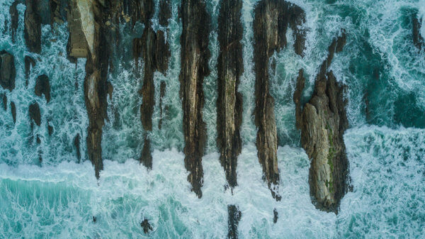 Photograph Antonio Aliaga Ibarra Erosion on One Eyeland
