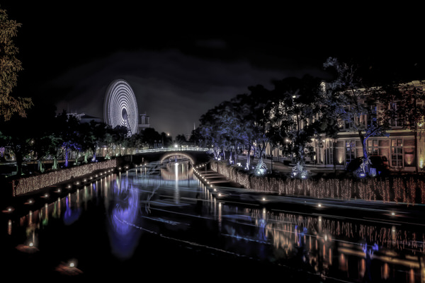 Photograph Yoshitaka Aida A Night Scene on One Eyeland