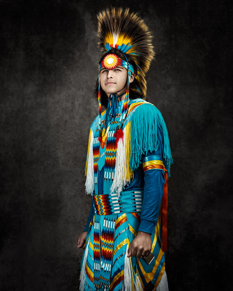 Photograph Elena Paraskeva The Great Native American Tribes on One Eyeland
