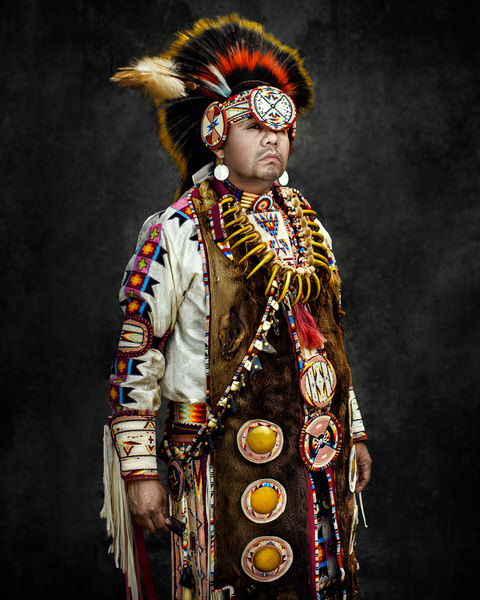 Photograph Elena Paraskeva The Great Native American Tribes on One Eyeland