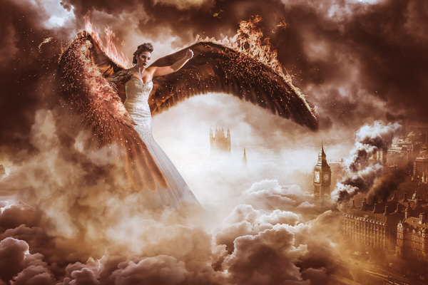 Photograph Jani Kormu Fallen Angel on One Eyeland