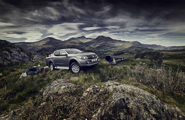 Photograph Nigel Harniman Mitsubishi L200 Press Campaign Image 2018 on One Eyeland