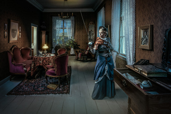 Photograph Antti Karppinen Steampunk Fighter on One Eyeland
