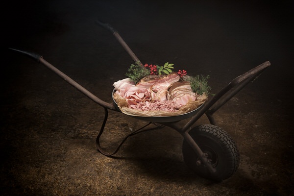 Photograph Juhamatti Vahdersalo Ham Wheelbarrow on One Eyeland