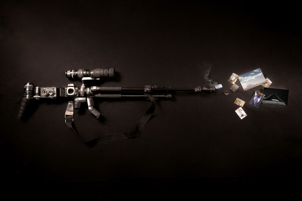 Photograph Mohamed Amine Kassaa Sniper on One Eyeland
