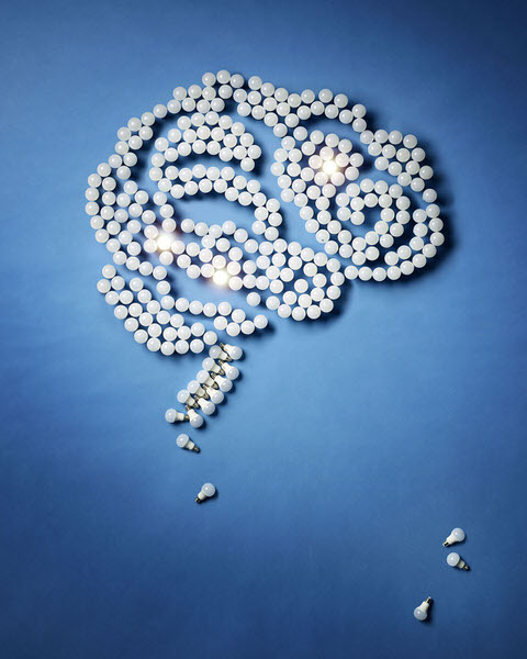 Photograph Simon And Kim Bulb Brain on One Eyeland
