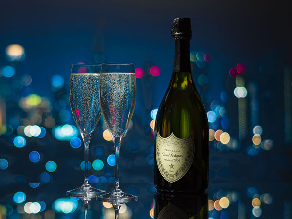 Photograph Jonathan Knowles Dom Perignon on One Eyeland