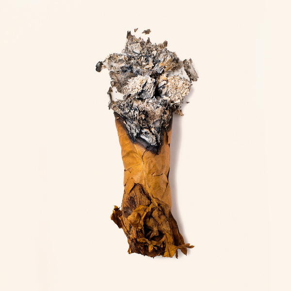 Photograph Dom Mowbray Cigar Ash on One Eyeland